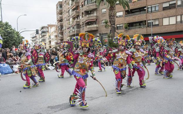 Orden del desfile del Entierro de la Sardina de Badajoz