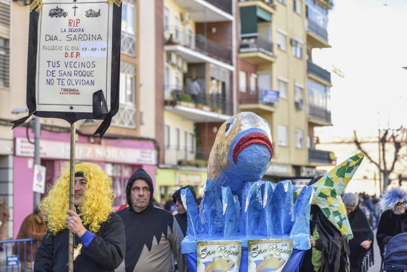 Más de 500 kilos de sardinas para despedir el Carnaval de Badajoz