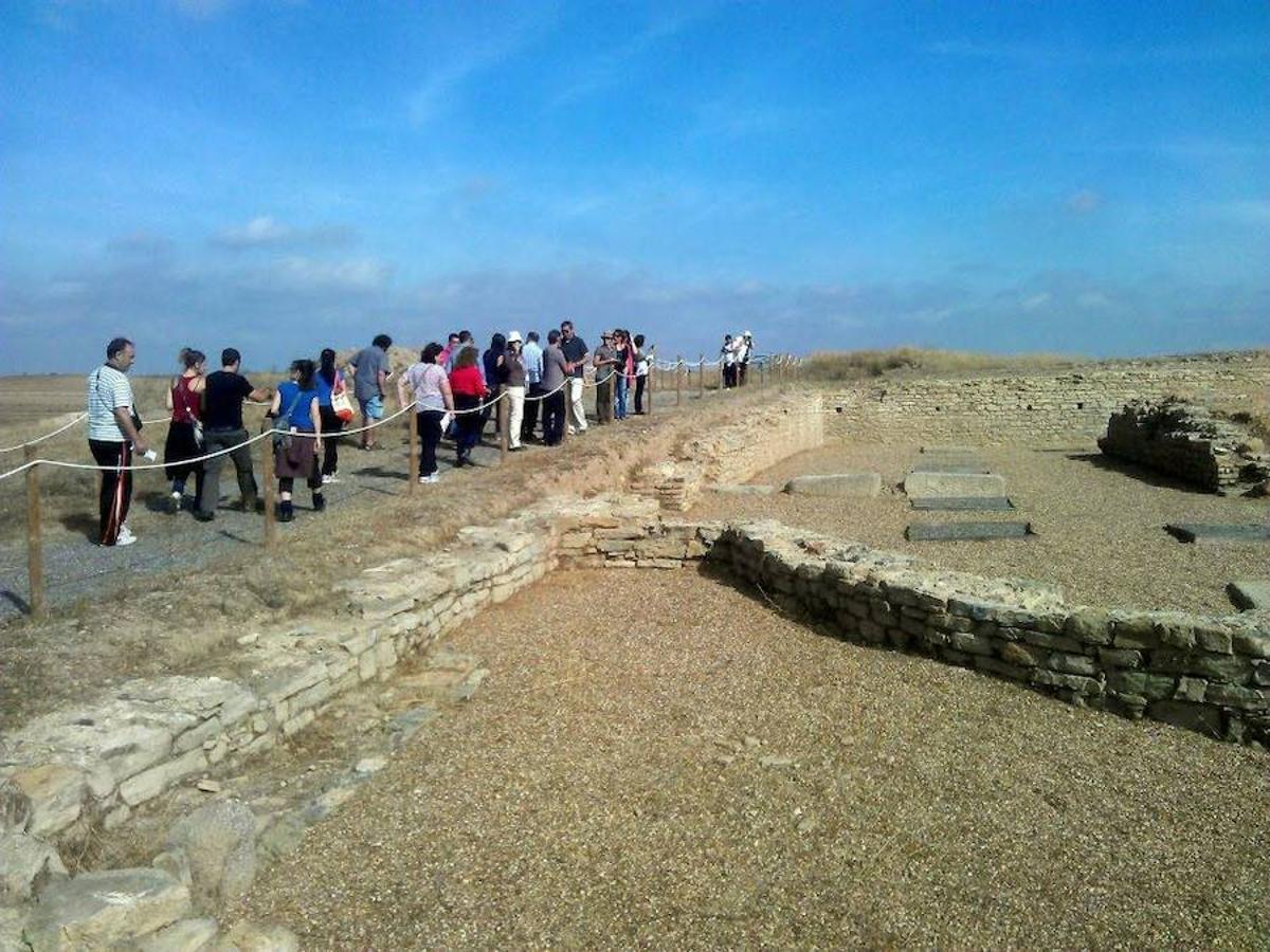 Yacimiento arqueológico de la antigua ciudad romana Contributa Iulia, en Medina de las Torres