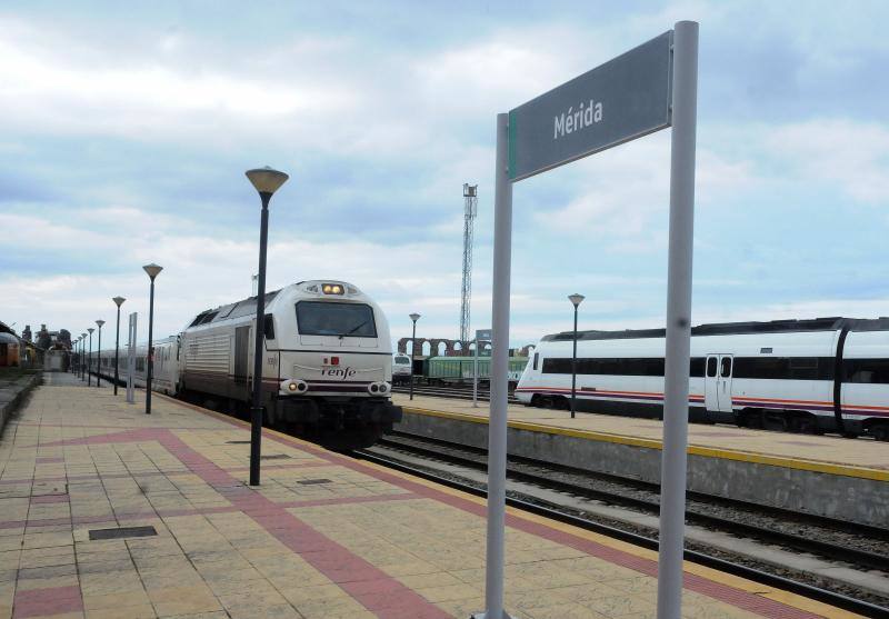 Pruebas del Talgo Badajoz-Madrid