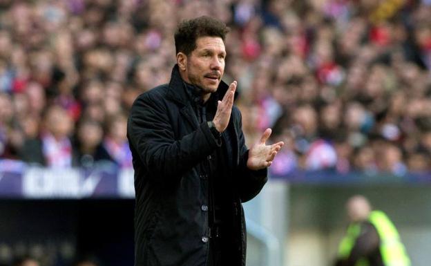 Simeone: «El camino es querer ganar siempre y estar unidos»