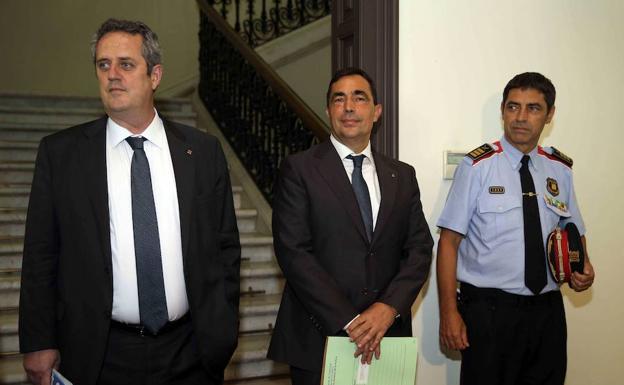 El fiscal pide imputar, junto a Trapero, al resto de la cúpula de los Mossos