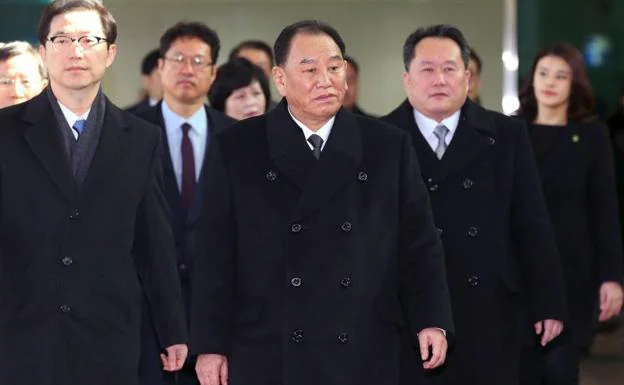Las dos Coreas concluyen su «idilio olímpico» y tienden la mano a Estados Unidos