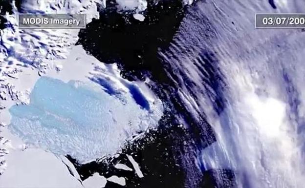 El ritmo de deshielo de la Antártida se acelera