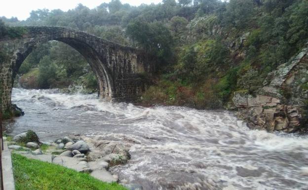 La borrasca Emma deja en Extremadura 236 litros en el norte y 187 en el sur desde el lunes