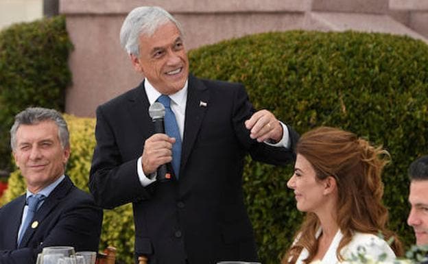 El conservador Piñera es investido por segunda vez presidente de Chile