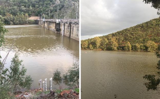 Ocho embalses pacenses del Guadiana superan el 80% de su capacidad