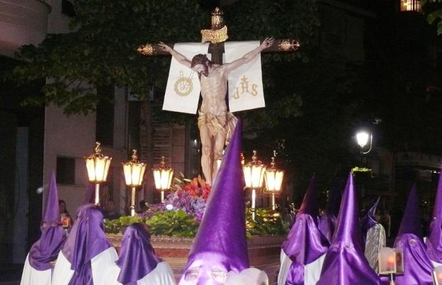 El Cristo en la Cruz, único paso este Miércoles Santo en Navalmoral