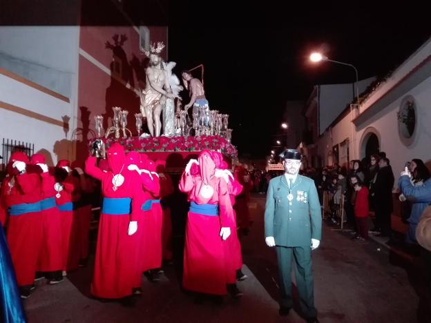 Varios pasos desafiarán a la lluvia este Viernes Santo en Almendralejo