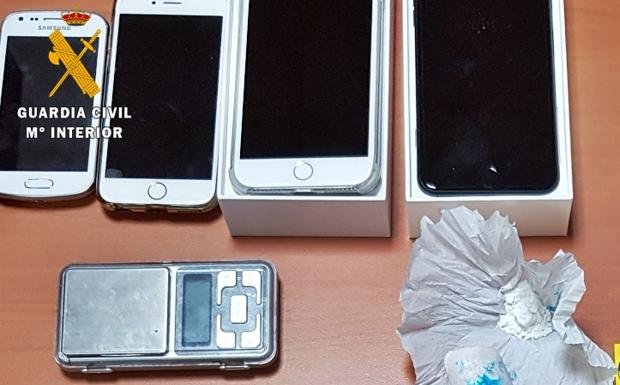 La operación 'Telenieve' deja dos detenidos por tráfico de droga en Badajoz