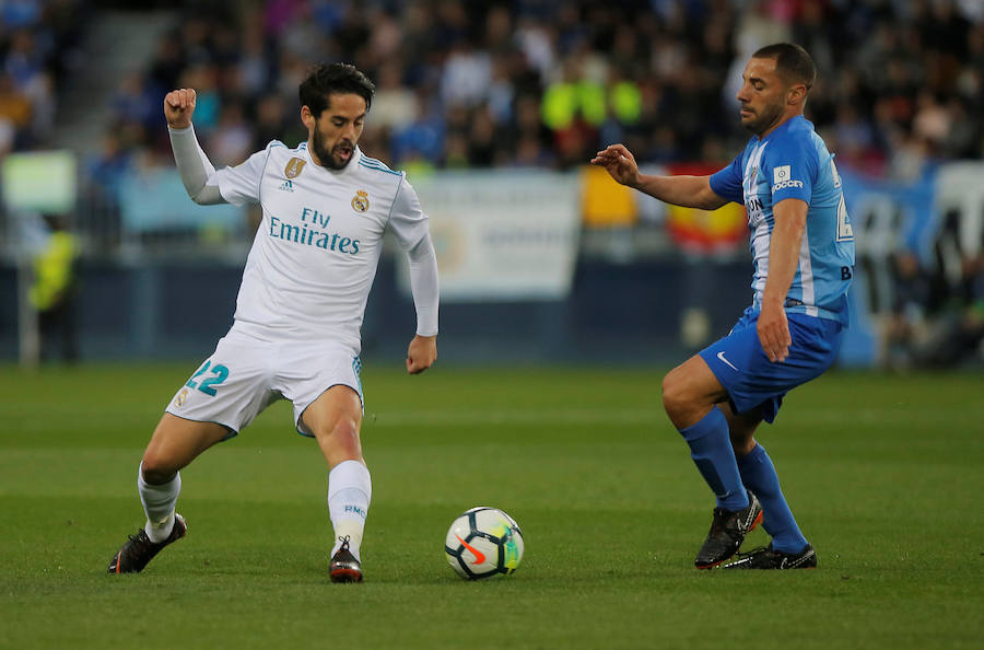 Las mejores imágenes del Málaga-Real Madrid