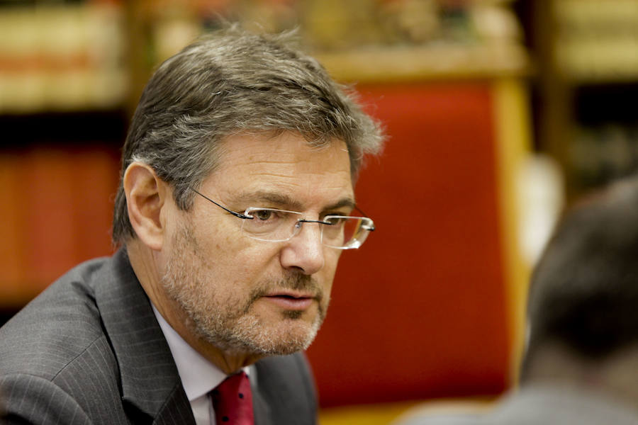 Visita del ministro de Justicia a Cáceres