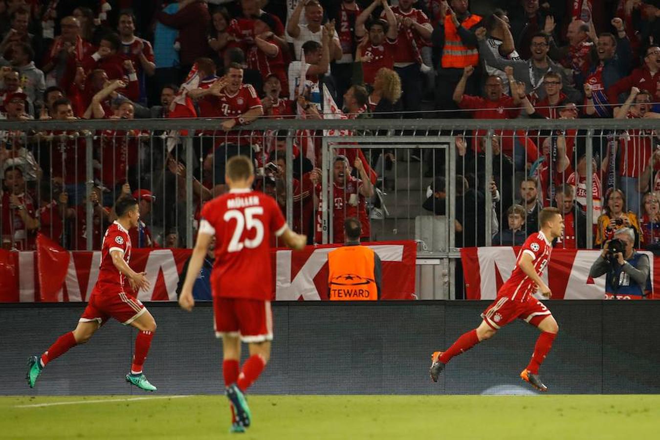 Las mejores imágenes del Bayern 1-2 Real Madrid