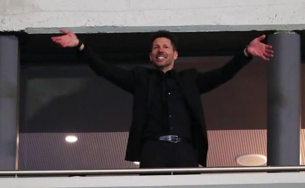 La sombra de Simeone merodeó el Metropolitano