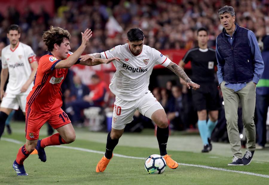 Las mejores imágenes del Sevilla-Real Sociedad