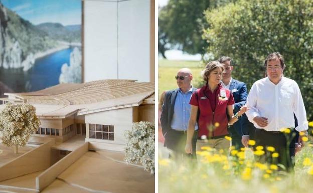 La ministra García Tejerina inaugura el nuevo centro de visitantes de Monfragüe