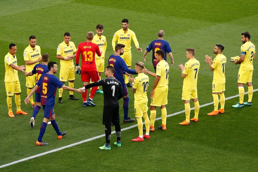 Las mejores imágenes del Barcelona-Villarreal