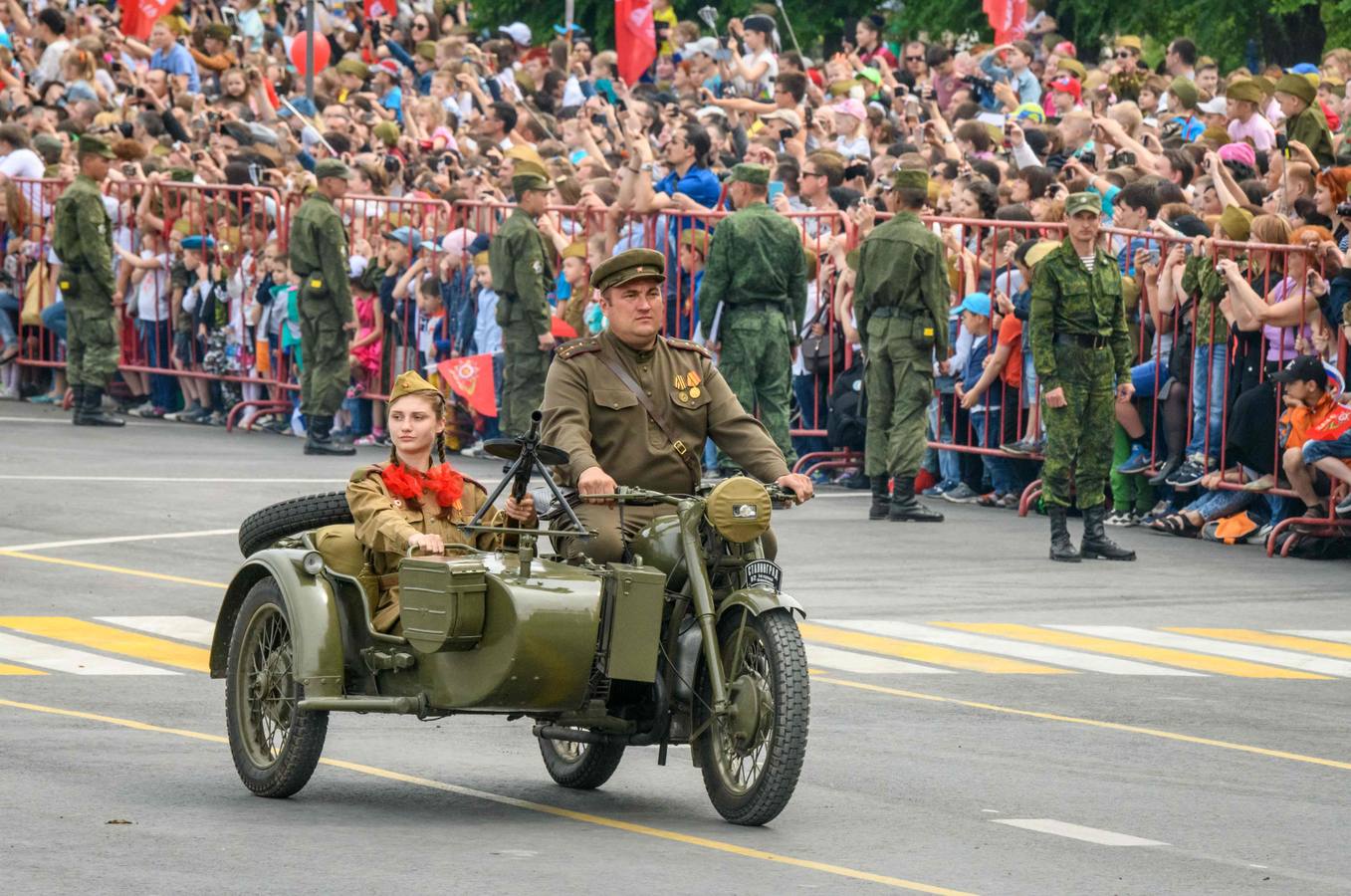 73º aniversario de la victoria de la Unión Soviética en Segunda Guerra Mundial