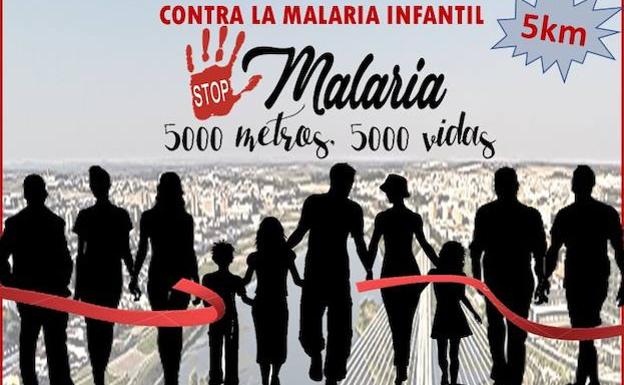 Marcha solidaria contra la malaria el domingo en Badajoz