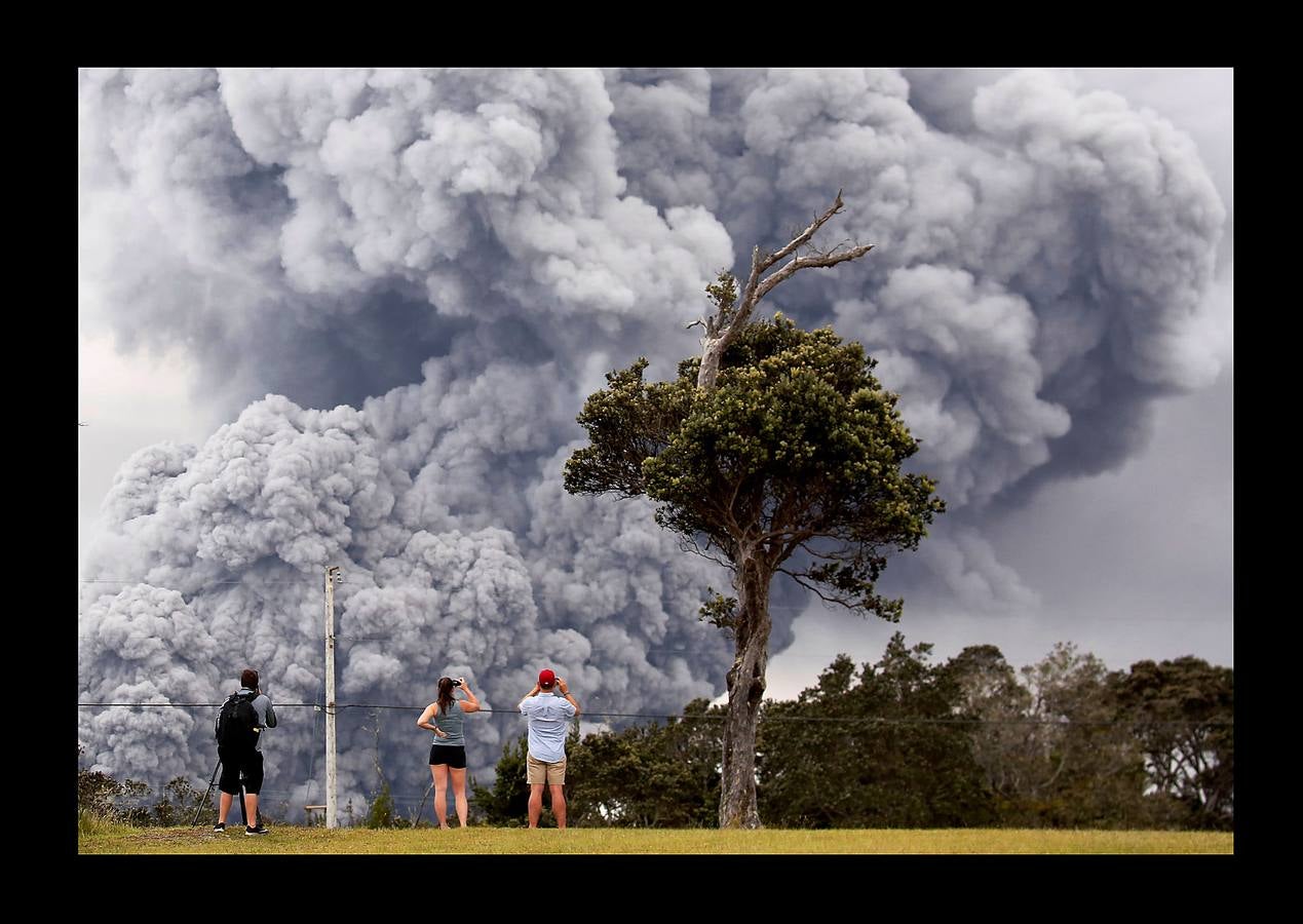 El estallido del Kilauea, en imágenes