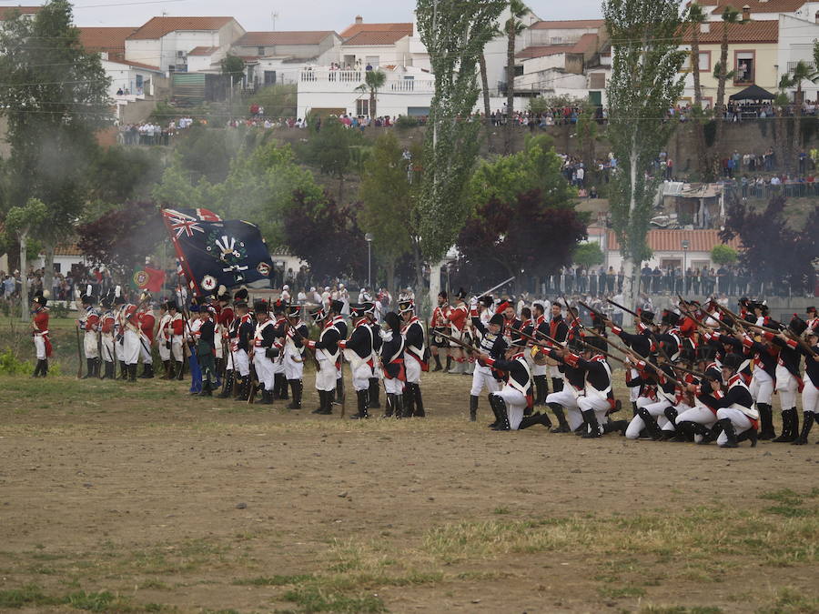 La Albuera rememora su batalla con más de 1.000 soldados