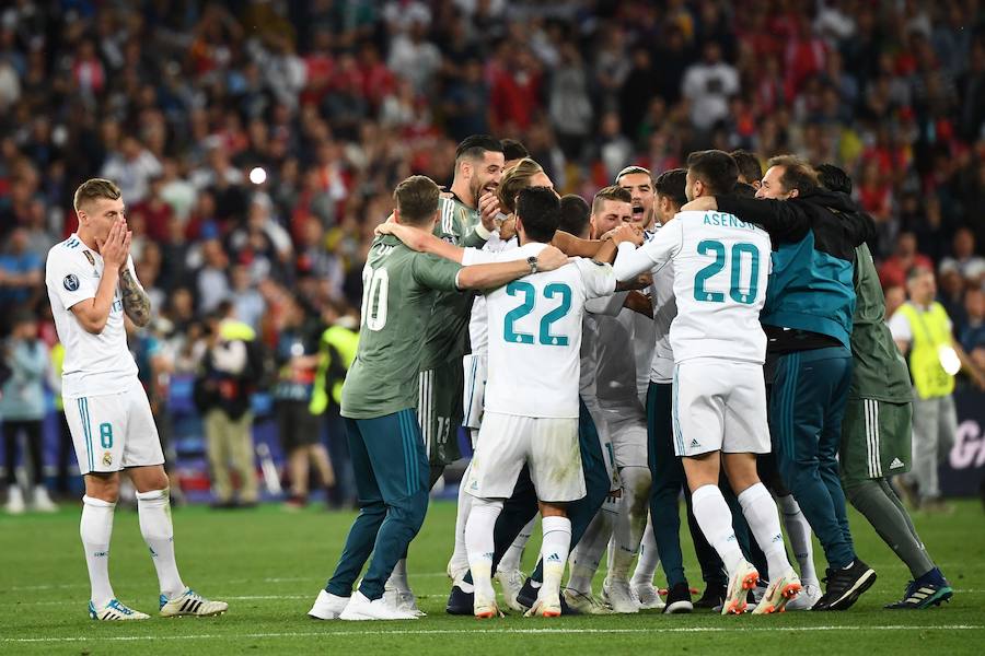 Las mejores imágenes de la celebración del Real Madrid