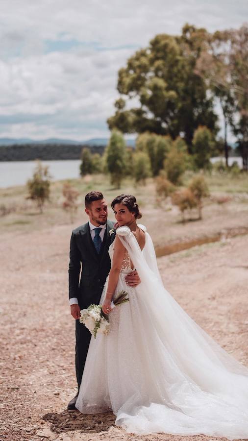 Nuevas imágenes de la boda extremeña de Koke