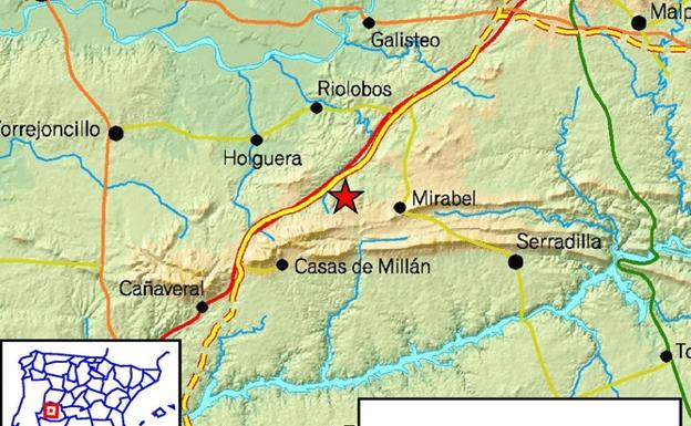 Mirabel vuelve a sufrir un pequeño temblor