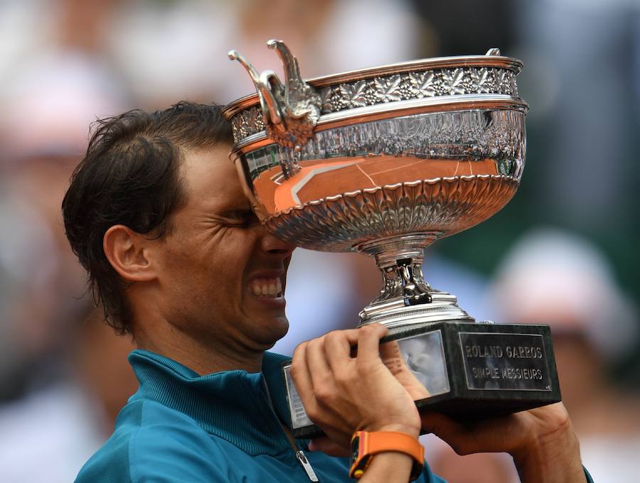 Las mejores imágenes de la final entre Nadal y Thiem