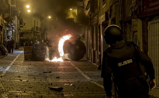 La Fiscalía recurre e insiste en que los incidentes de Pamplona fueron terrorismo