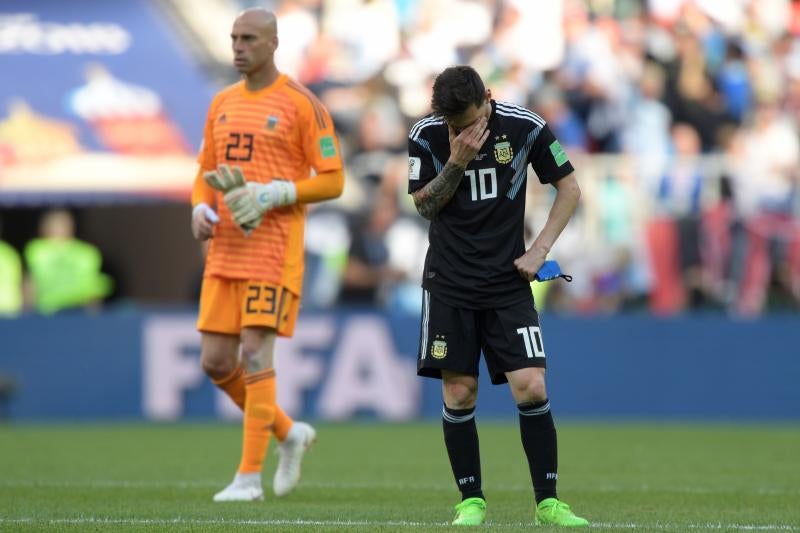 Argentina - Islandia, en imágenes