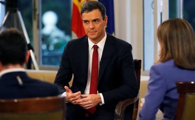 Pedro Sánchez descarta el adelanto electoral para agotar la legislatura en 2020