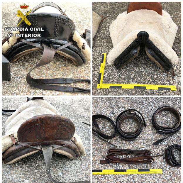 Detenido un menor por robar sillas de montar y accesorios en una vivienda de Casillas de Coria