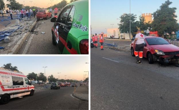 La primera noche de San Juan de Badajoz termina con 25 personas asistidas en el ferial
