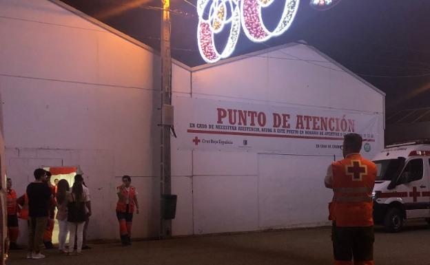 Acaba el operativo de Cruz Roja en la Feria de Badajoz con un balance de 267 asistencias