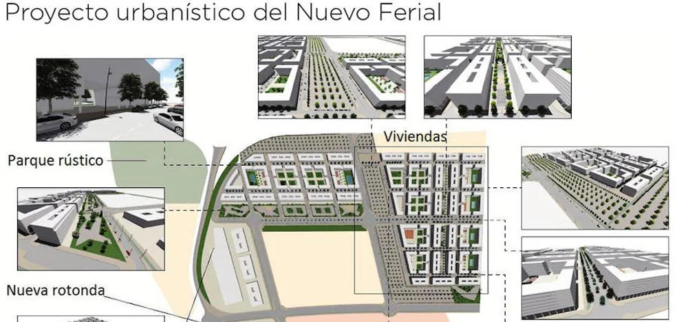 Los promotores del parque del Ferial de Cáceres quieren adelantar el proyecto