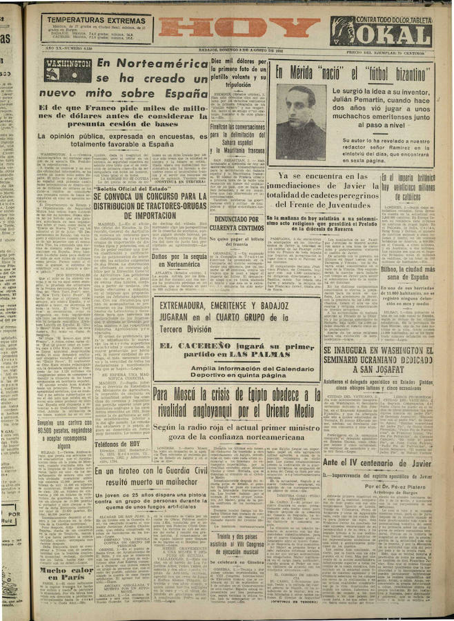 Noticias contadas por HOY un 3 de agosto