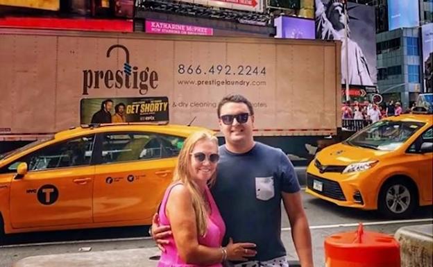 Belén Esteban disfruta de Nueva York junto a Miguel