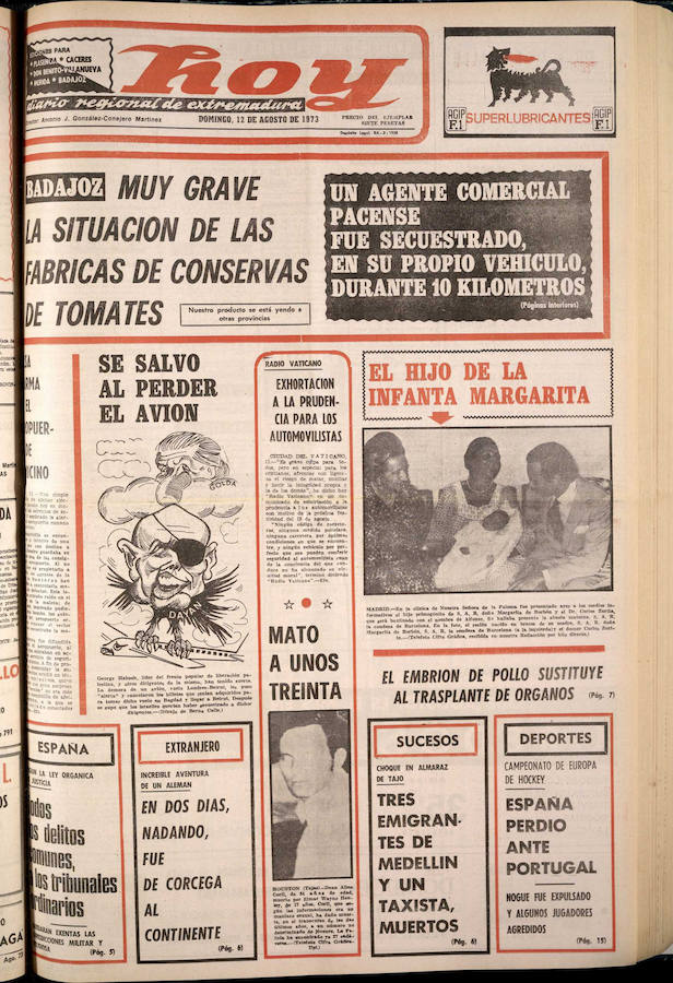 HOY lo contó un 12 de agosto