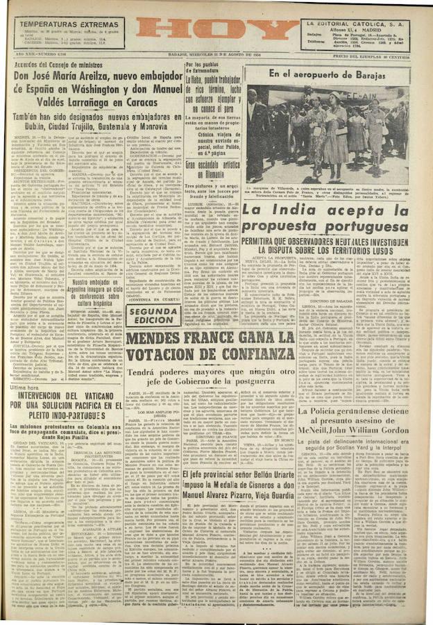 HOY lo contó un 11 de agosto