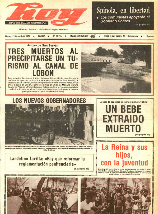 HOY lo contó un 13 de agosto