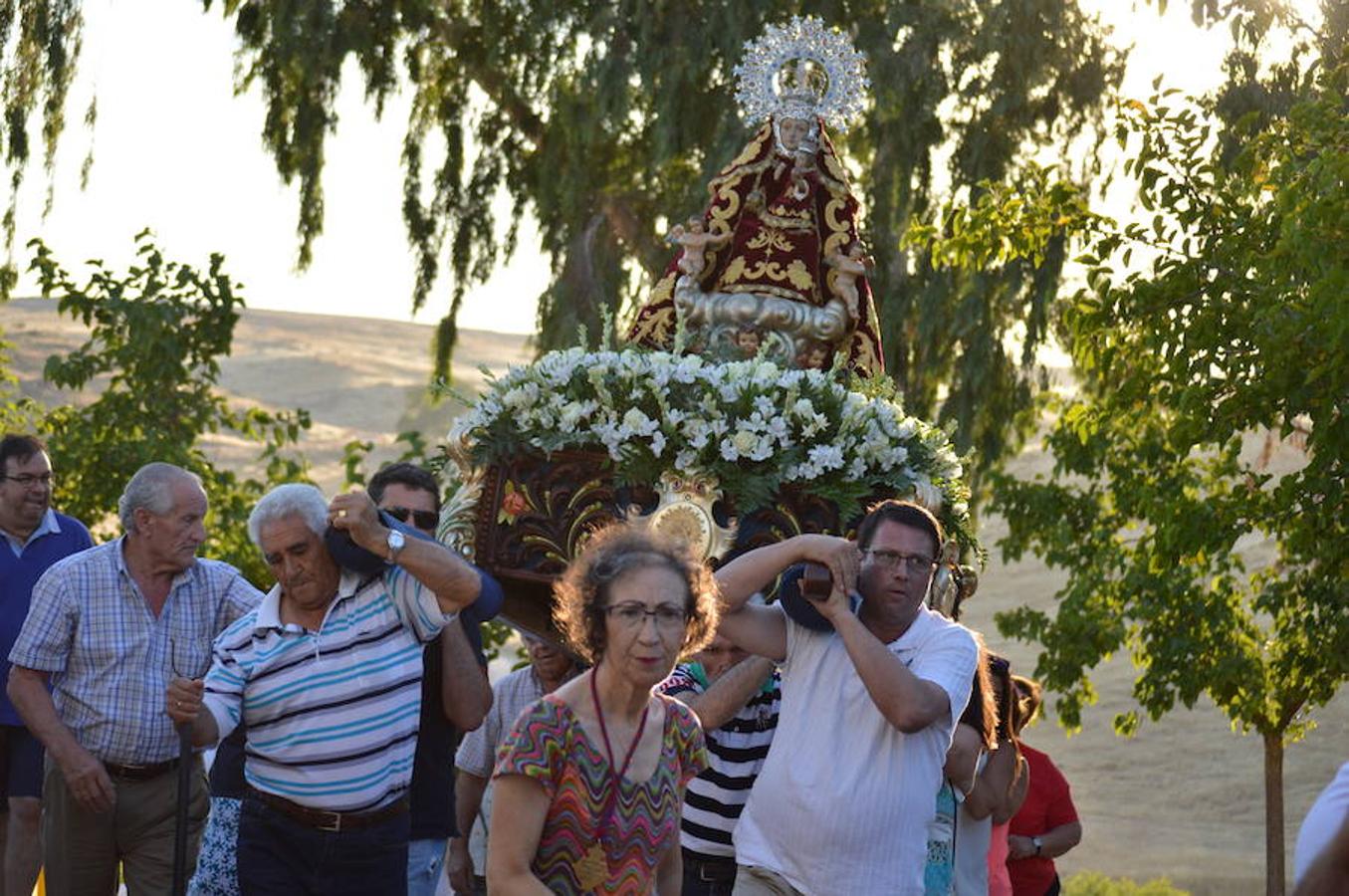 Reencuentro veraniego con la Patrona