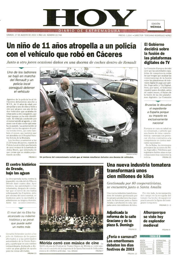 HOY LO CONTÓ UN 17 DE AGOSTO