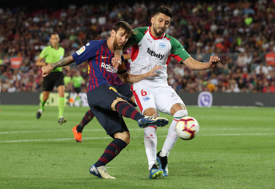 Las mejores imágenes del Barça-Alavés