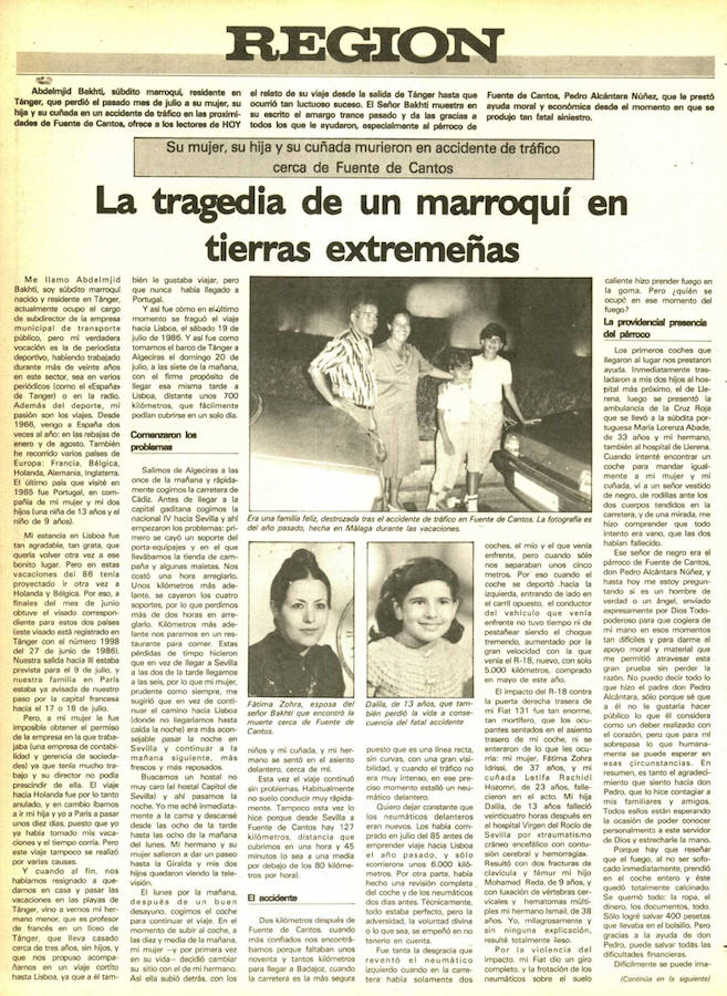 HOY LO CONTÓ UN 18 DE AGOSTO