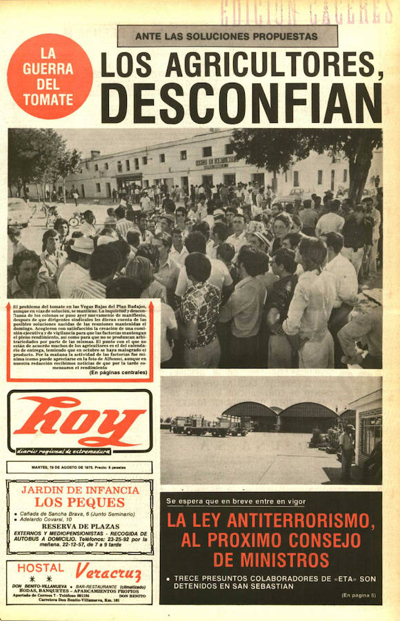 HOY LO CONTÓ UN 19 DE AGOSTO