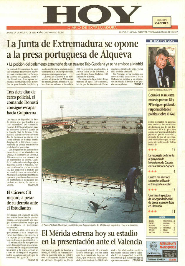 HOY LO CONTÓ UN 24 DE AGOSTO