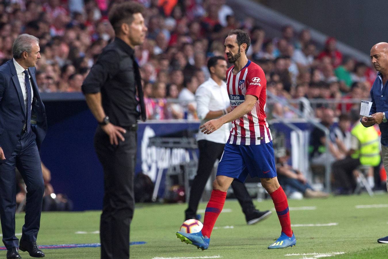 Atlético-Rayo, en imágenes