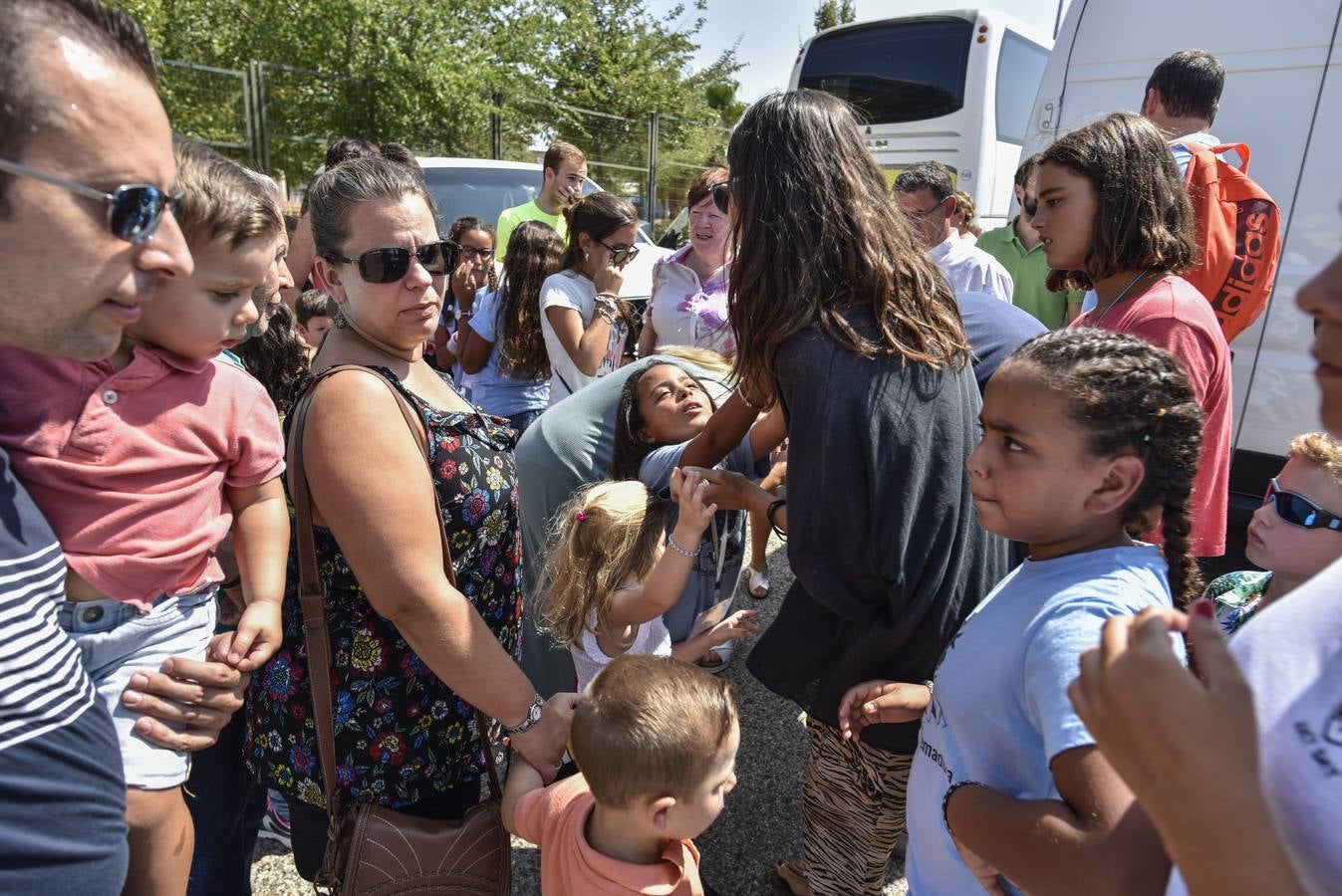 Los niños saharauis vuelven con sus familias