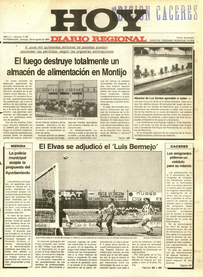 HOY LO CONTÓ UN 28 DE AGOSTO